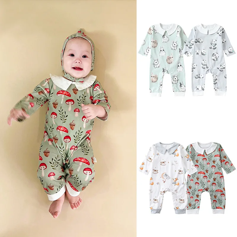 2024 pure cotton clothes Rompers for baby spring and autumn jumpsuits cute outdoor outfits, baby crawling clothes Bodysuits
2024 pure cotton clothes Rompers for baby spring and autumn jumpsuits cute outdoor outfits, baby crawling clothes Bodysuits