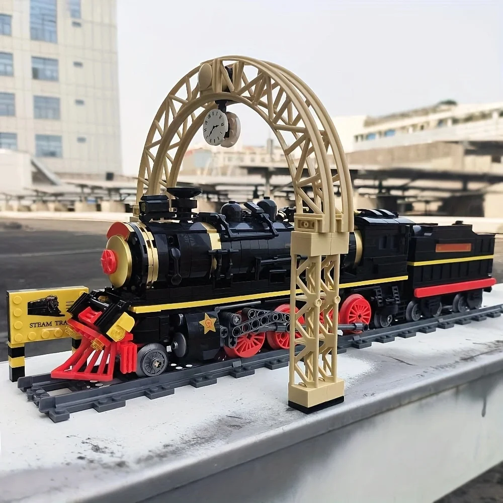 creative expert City Leader Simulation Train Model moc Building Block bricks steam model toy gifts Christmas kids 1121pcs
creative expert City Leader Simulation Train Model moc Building Block bricks steam model toy gifts Christmas kids 1121pcs
