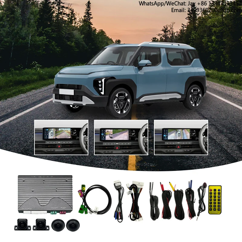 3D 360 Degree Car Camera Vehicle Blind Spot ing 4 Way Recording All In One Decoder For Kia Syros Hyundai Venue
3D 360 Degree Car Camera Vehicle Blind Spot ing 4 Way Recording All In One Decoder For Kia Syros Hyundai Venue
