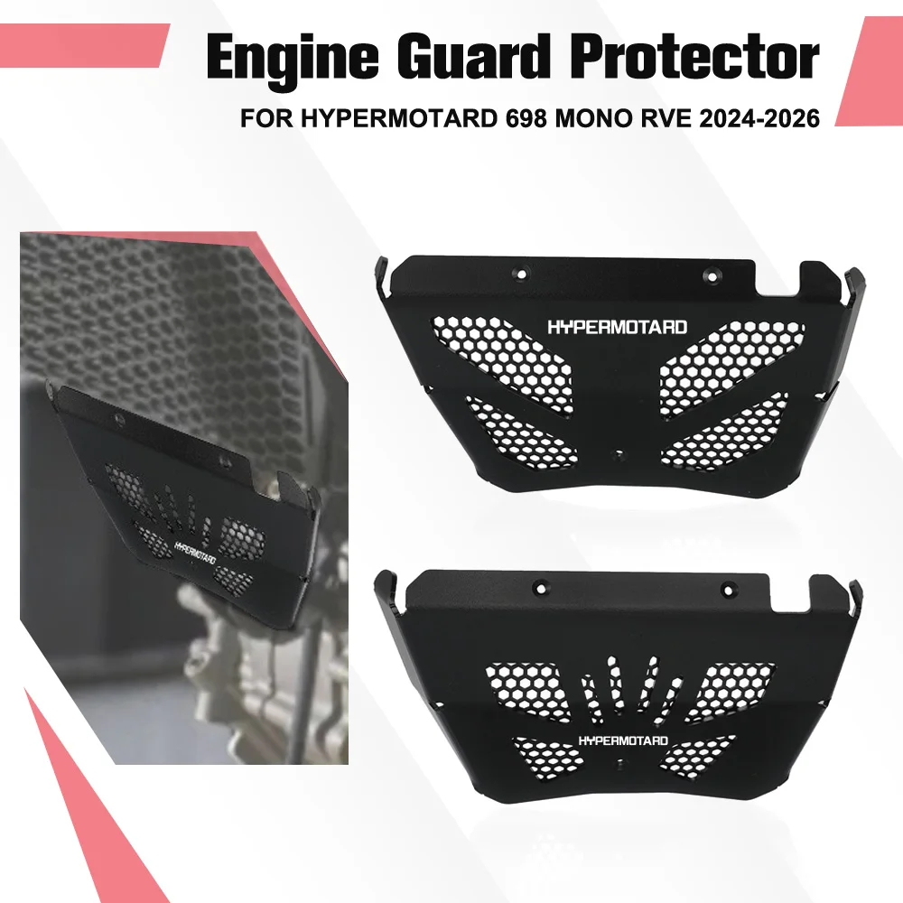 For Ducati Hypermotard 698 Mono RVE 2024-2026 2025 Motorcycle Engine Guard Protector Front Protector Engine Baffle Protection
For Ducati Hypermotard 698 Mono RVE 2024-2026 2025 Motorcycle Engine Guard Protector Front Protector Engine Baffle Protection
