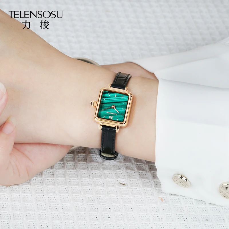 TELENSOU Ladies Quartz Watch 2025 New Luxury Brand Small Square 5 Bar Waterproof Stainless Steel Sapphire Ladies Watch 8819
TELENSOU Ladies Quartz Watch 2025 New Luxury Brand Small Square 5 Bar Waterproof Stainless Steel Sapphire Ladies Watch 8819