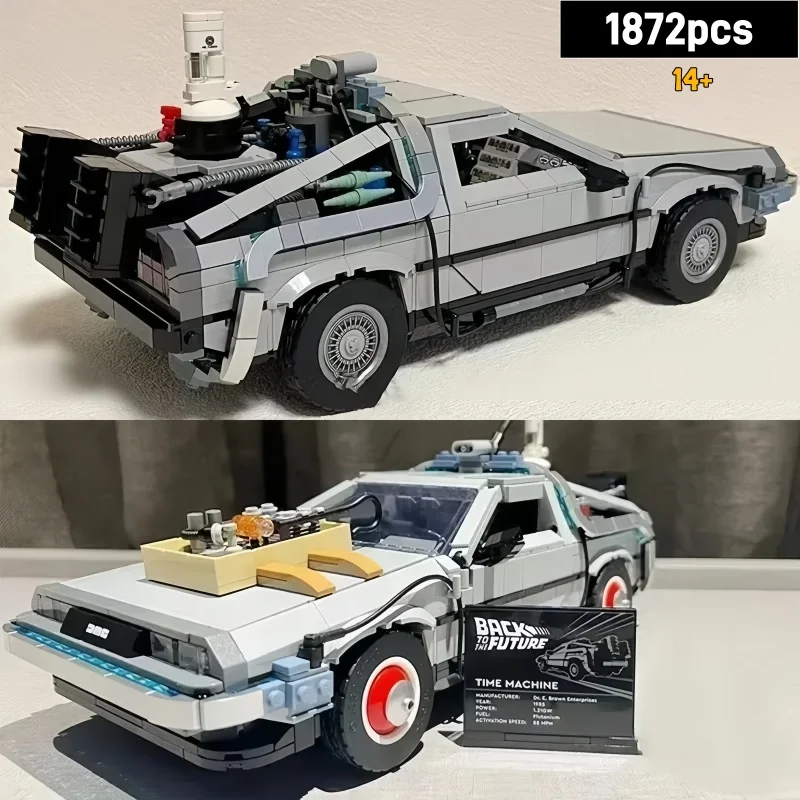 Набор «Назад в будущее», 1872 детали — коллекционная модель 10300, аутентичная копия из фильма для демонстрации, для энтузиастов и взрослых фанатов 14+
Набор «Назад в будущее», 1872 детали — коллекционная модель 10300, аутентичная копия из фильма для демонстрации, для энтузиастов и взрослых фанатов 14+