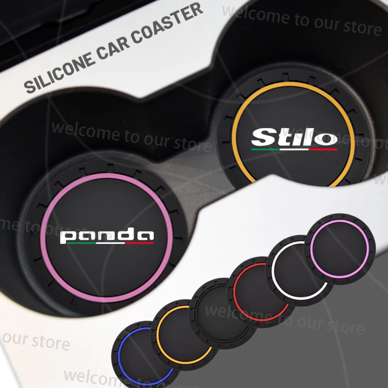 2Pcs For Stilo Panda Italy Flag Logo 500 Abarth Grande Panda Anti-noise Car Coaster Water Cup Mat Cushion Rubber Mat Decoration
2Pcs For Stilo Panda Italy Flag Logo 500 Abarth Grande Panda Anti-noise Car Coaster Water Cup Mat Cushion Rubber Mat Decoration
