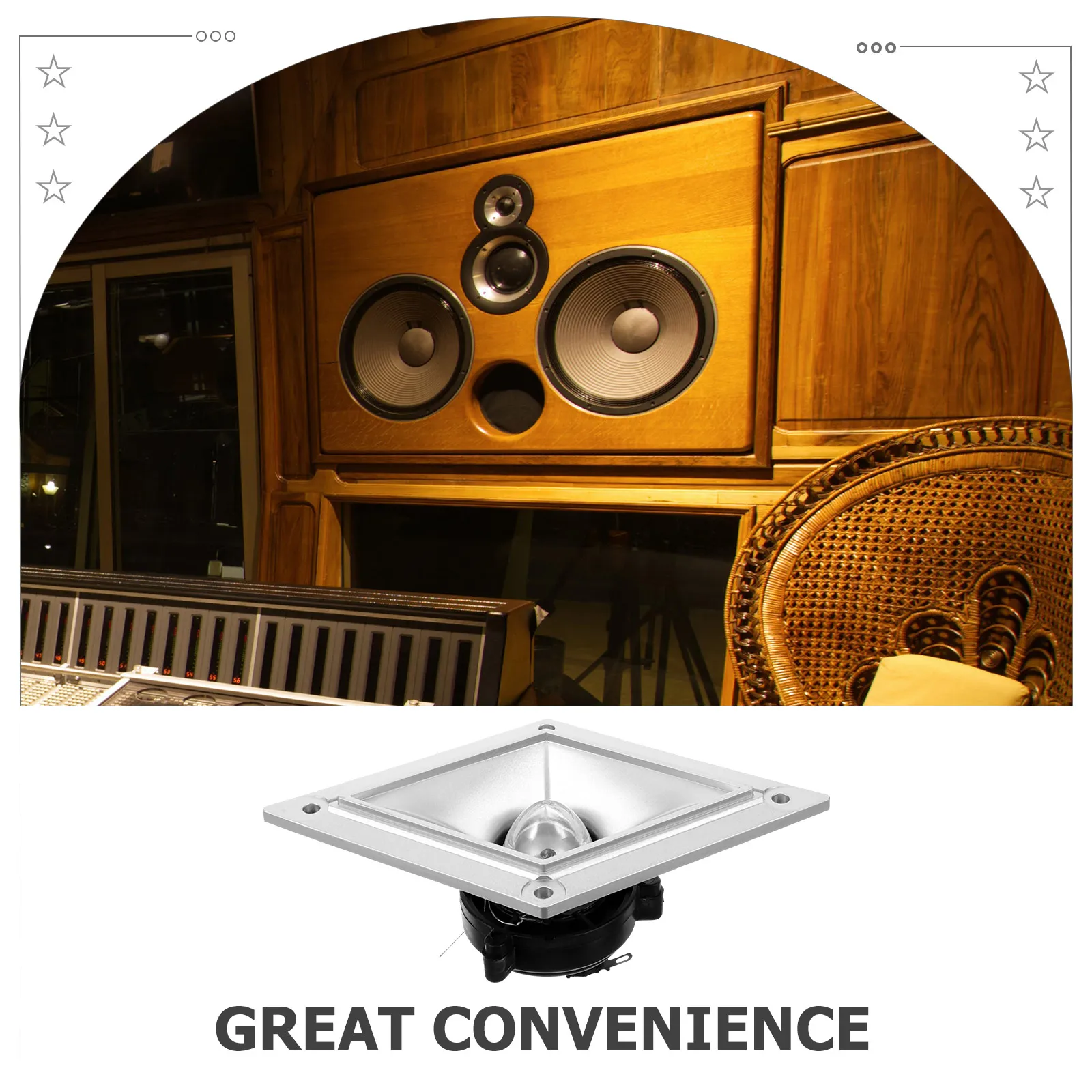 Speaker Horn for Sport Event Triangle Tweeter Speakers Abs Audio Systems 
Speaker Horn for Sport Event Triangle Tweeter Speakers Abs Audio Systems