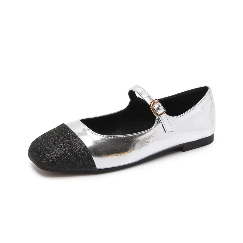 2025 Spring New Square Head Shallow Mouth Retro Flat Shoes Versatile Korean Version Casual Grandma Single Women's Shoes
2025 Spring New Square Head Shallow Mouth Retro Flat Shoes Versatile Korean Version Casual Grandma Single Women's Shoes