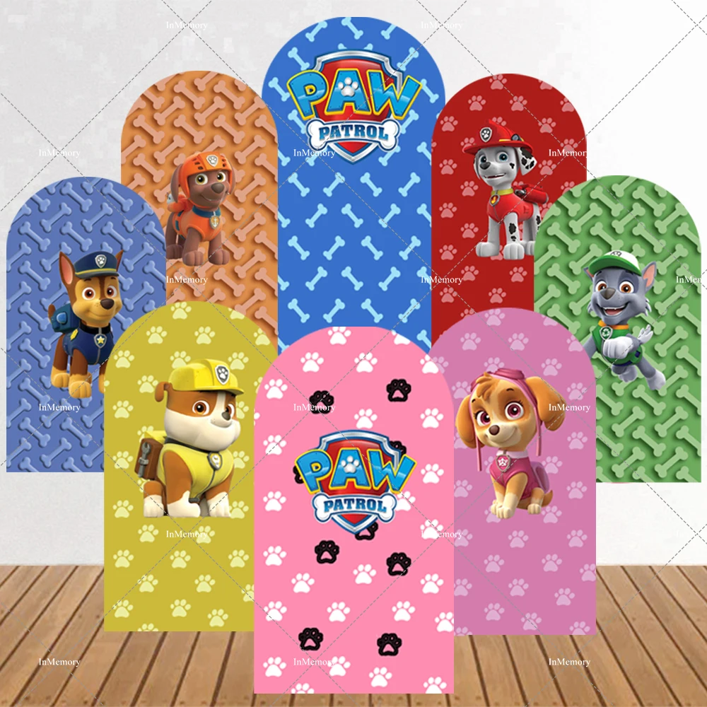 Kids Paw Patrol Puppy Power Birthday Party Arch Backdrop Cover Marshall Rubble Chase Rocky Zuma Skye Everst Background 2-sided
Kids Paw Patrol Puppy Power Birthday Party Arch Backdrop Cover Marshall Rubble Chase Rocky Zuma Skye Everst Background 2-sided