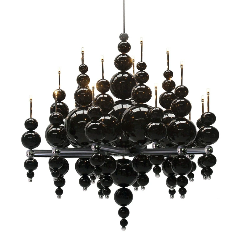 Modern Black White Beads Chandelier Tears from Moon Imitation Lighting Fixture Luxury Loft Decor Island Kitchen Hanging Lamp
Modern Black White Beads Chandelier Tears from Moon Imitation Lighting Fixture Luxury Loft Decor Island Kitchen Hanging Lamp