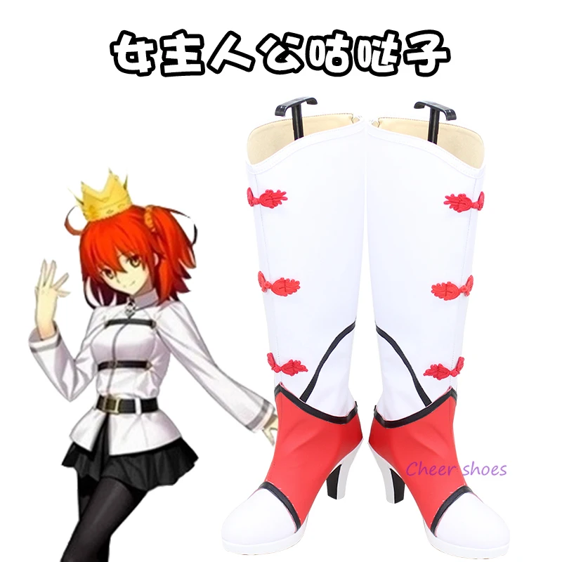 Anime Fate Grand Order Cosplay Shoes Halloween Shoes Gudako Cosplay Costume Prop Gudako Cosplay High-heel Boots for Women
Anime Fate Grand Order Cosplay Shoes Halloween Shoes Gudako Cosplay Costume Prop Gudako Cosplay High-heel Boots for Women