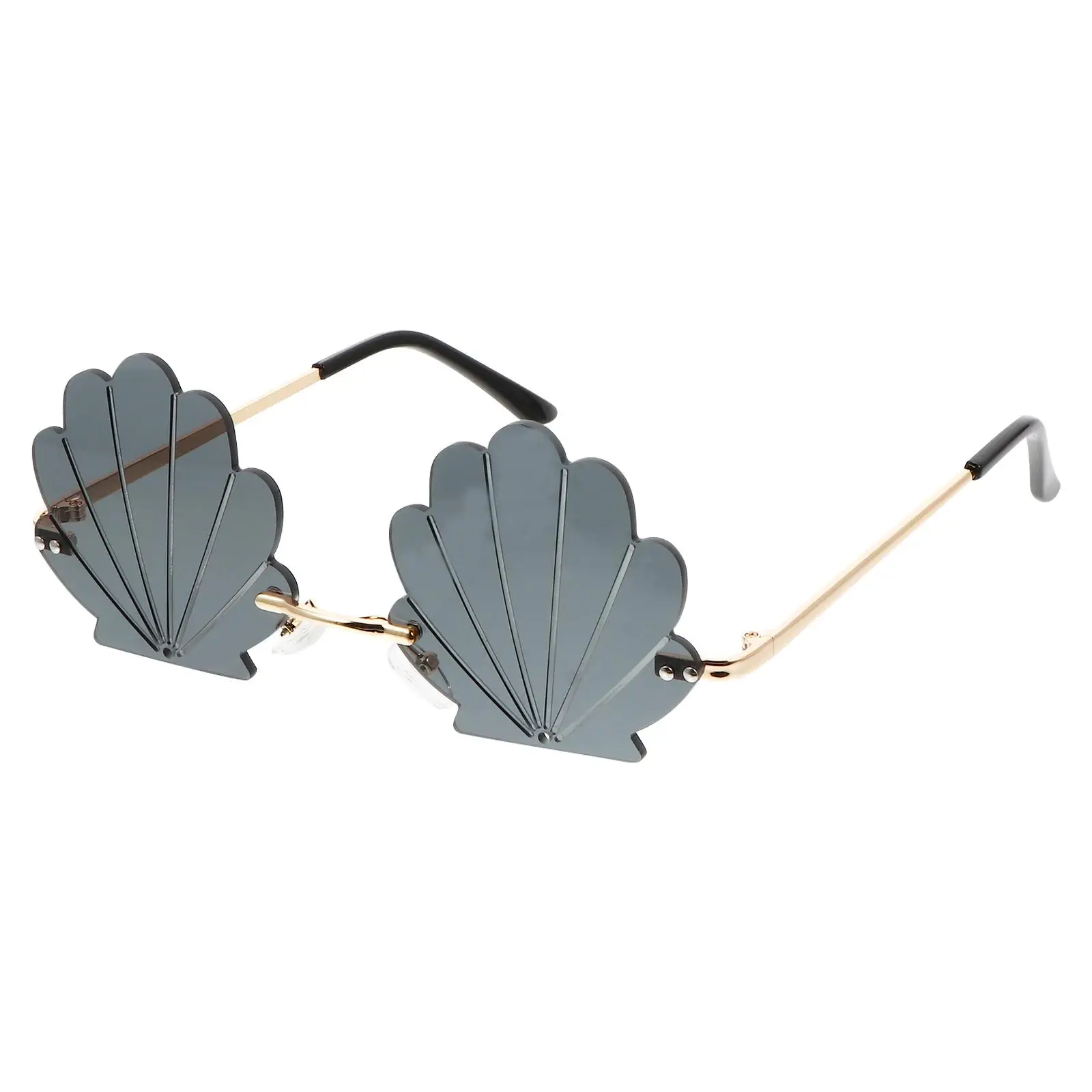 Shell Pattern Sunglasses Polarized Funny Design Party Photo Props Gold Frame Gray Lens Accessories for Women Girls
Shell Pattern Sunglasses Polarized Funny Design Party Photo Props Gold Frame Gray Lens Accessories for Women Girls
