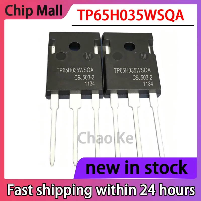 3PCS TP65H035WSQA TP65H035 TO-247 New MOSFET 650V 35m Ω 47A in Stock
3PCS TP65H035WSQA TP65H035 TO-247 New MOSFET 650V 35m Ω 47A in Stock