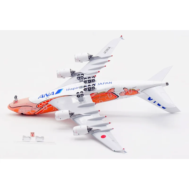 Aviation 1/400 Scale All Nippon Airways A380 Green/Blue/Orange Sea Turtle JA381A Alloy Aircraft Model Collection Decoration Item
Aviation 1/400 Scale All Nippon Airways A380 Green/Blue/Orange Sea Turtle JA381A Alloy Aircraft Model Collection Decoration Item