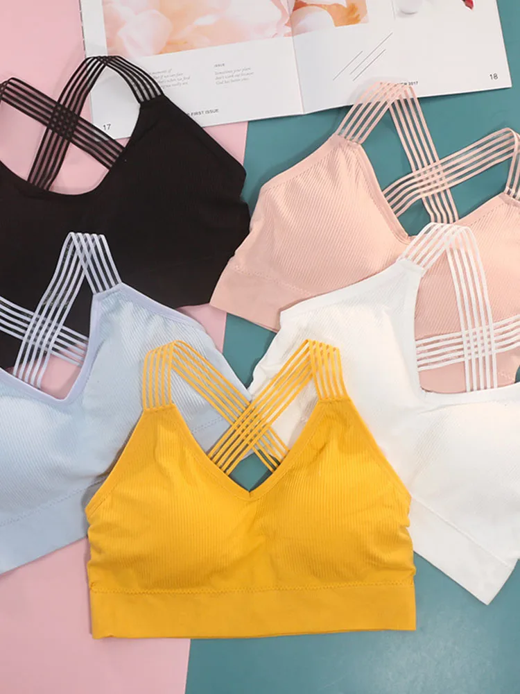 Women Yoga Sport Bra Women Shockproof Sexy Back Sports Bras Breathable Athletic Fitness Running Gym Vest Tops Sportswear Bras
Women Yoga Sport Bra Women Shockproof Sexy Back Sports Bras Breathable Athletic Fitness Running Gym Vest Tops Sportswear Bras