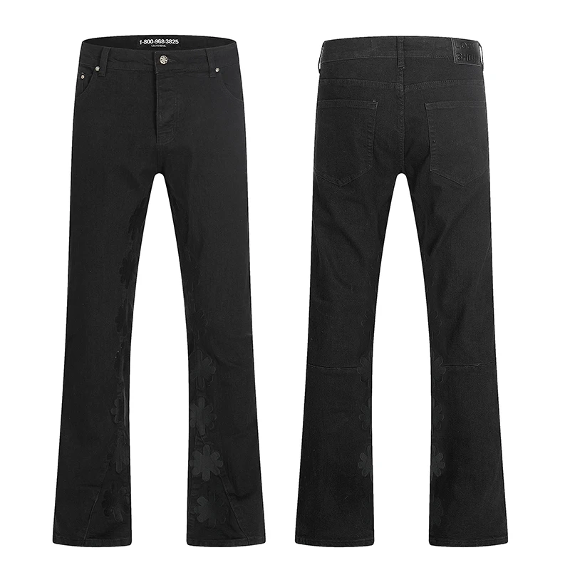 LOSTSHDWS JEANS Классический вышитый логотип США Тренд High Street Модные мужские и женские повседневные джинсовые брюки Ins Style 
LOSTSHDWS JEANS Классический вышитый логотип США Тренд High Street Модные мужские и женские повседневные джинсовые брюки Ins Style