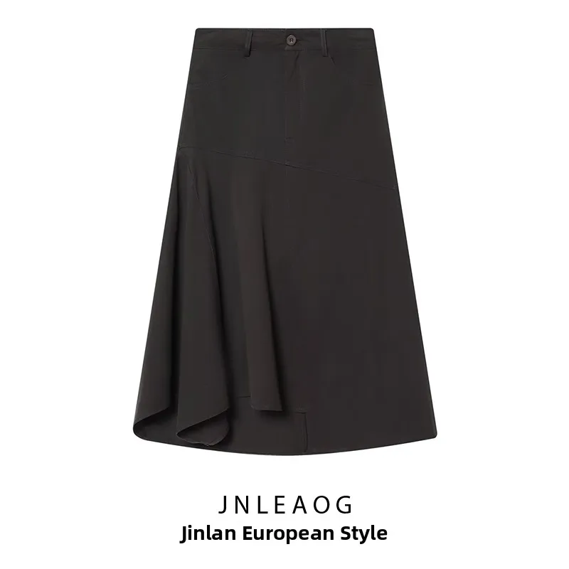 JNLEAOG Faion Asymmetric Hem Midi Skirt Women's Autumn New Sle Versatile Faionable Ladies' f-length Skirts
JNLEAOG Faion Asymmetric Hem Midi Skirt Women's Autumn New Sle Versatile Faionable Ladies' f-length Skirts