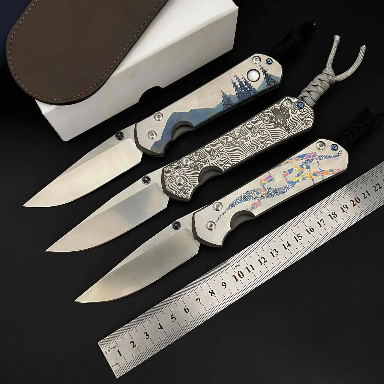 New genuine 14C-28N powder steel 6AI4V titanium handle outdoor camping EDC folding knife high-end collection and play tool
New genuine 14C-28N powder steel 6AI4V titanium handle outdoor camping EDC folding knife high-end collection and play tool