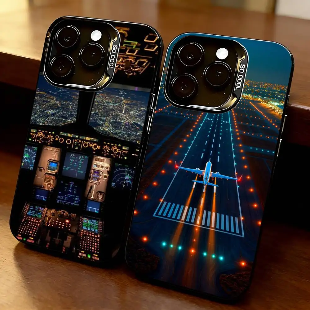 Aeroplane Pilot Cockpit-s Phone Case For iPhone 17,16,15,14,13,12,11 Plus,Pro Max,XS,Colorful Silver Phone case Funda Cover
Aeroplane Pilot Cockpit-s Phone Case For iPhone 17,16,15,14,13,12,11 Plus,Pro Max,XS,Colorful Silver Phone case Funda Cover