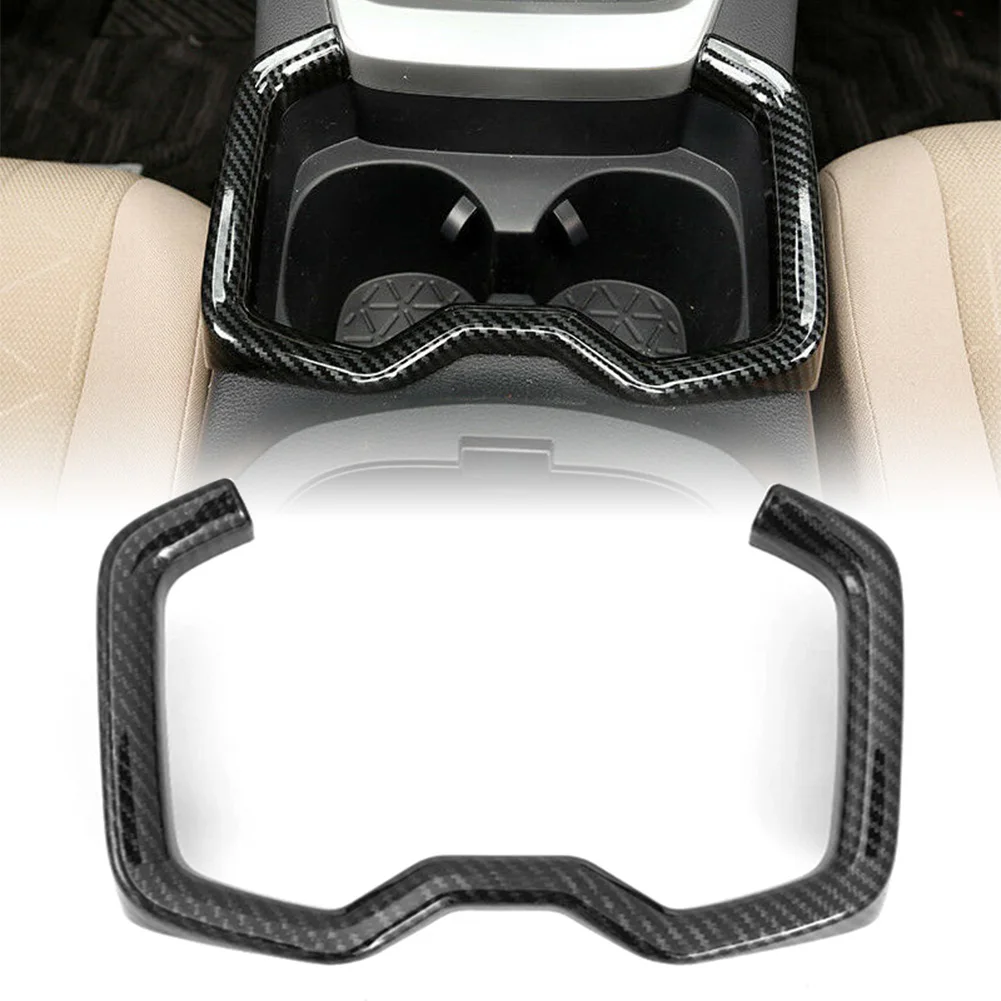 For 2019 2020 Toyota RAV4 Carbon Fiber ABS Car Inner Water Cup Holder Frame Cover Trim
For 2019 2020 Toyota RAV4 Carbon Fiber ABS Car Inner Water Cup Holder Frame Cover Trim