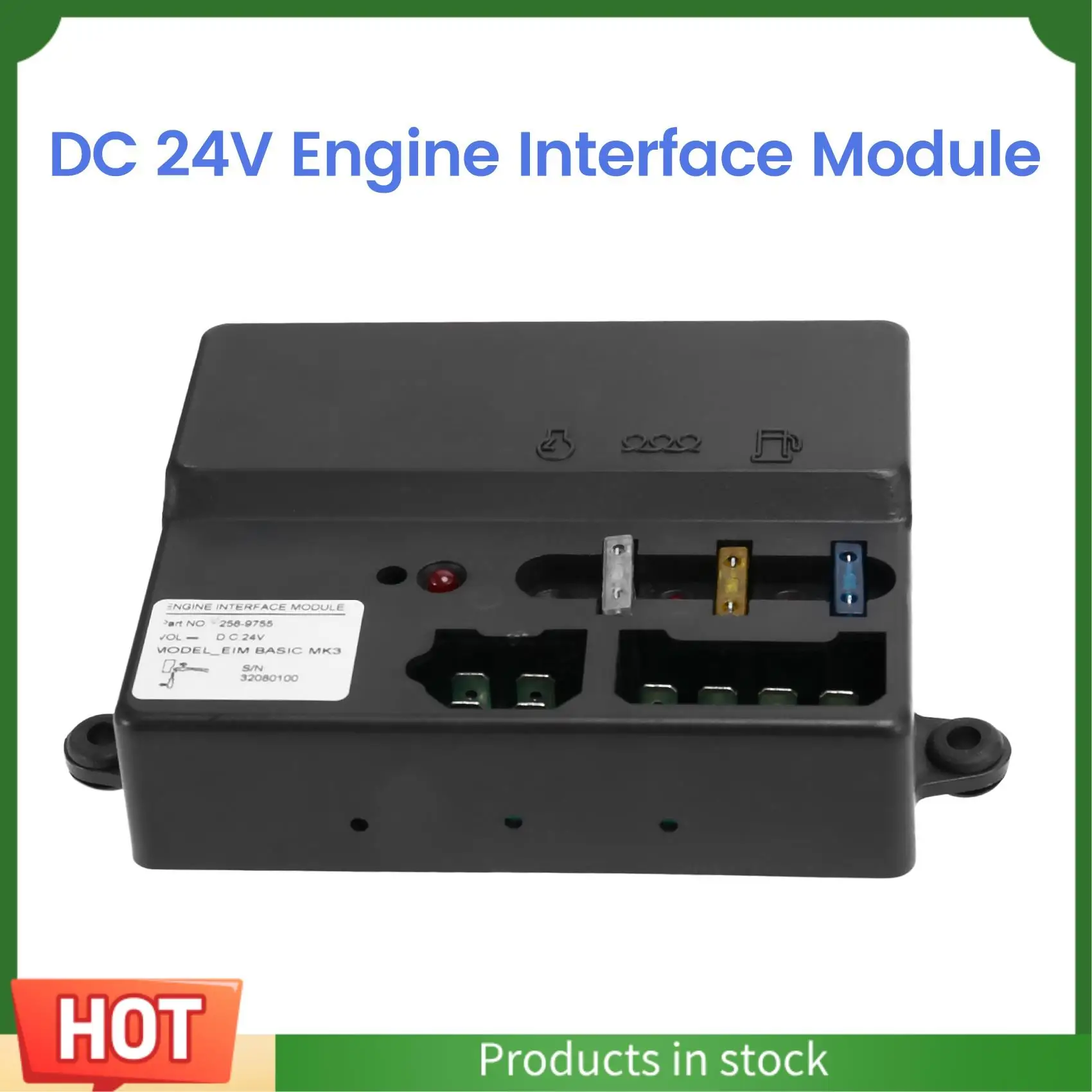 AU63-DC 24V Engine Interface Module EIM 258-9755 BASIC MK3 For Wilson Engine 2589755
AU63-DC 24V Engine Interface Module EIM 258-9755 BASIC MK3 For Wilson Engine 2589755