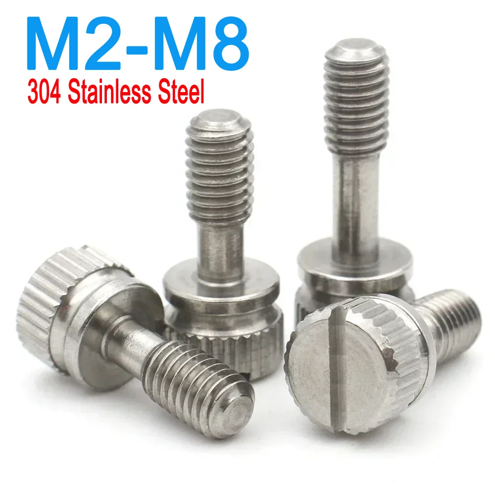 M2 M2.5 M3 M4 M5 M6 M8 GB839 304 Stainless Steel Slotted Screw Hand-Tighten Anti-loosening Knurled Thumb Bolt 2/5/10/20pcs
M2 M2.5 M3 M4 M5 M6 M8 GB839 304 Stainless Steel Slotted Screw Hand-Tighten Anti-loosening Knurled Thumb Bolt 2/5/10/20pcs
