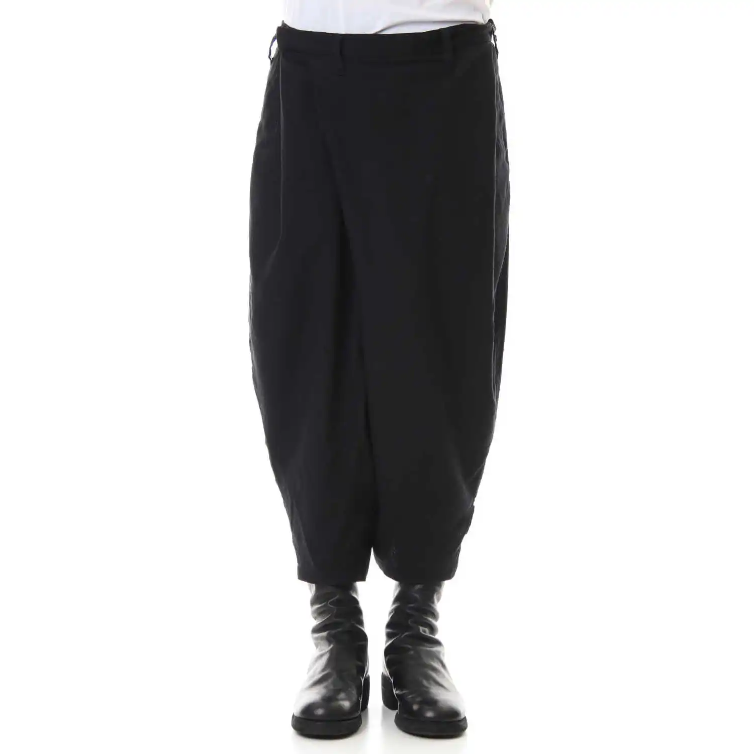 YOJI OOAK original design black casual loose black cropped pants Japanese style wide leg straight leg pants for men
YOJI OOAK original design black casual loose black cropped pants Japanese style wide leg straight leg pants for men