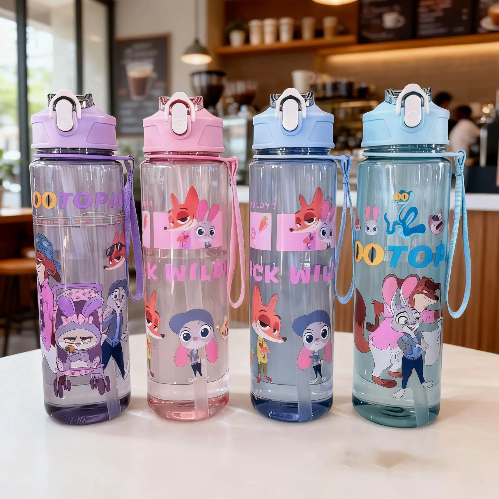 Cartoon Zootopia Themed Plastic Water Bottle | 750ml BPA Free Large Capacity Sports Cup
Cartoon Zootopia Themed Plastic Water Bottle | 750ml BPA Free Large Capacity Sports Cup