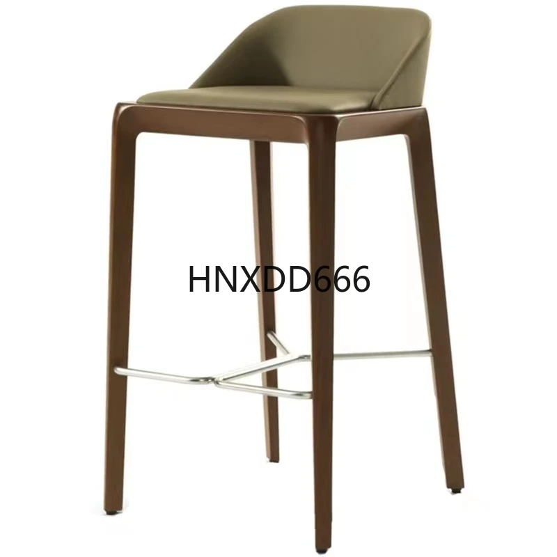 Modern minimalist bar chair high stool island chair
Modern minimalist bar chair high stool island chair