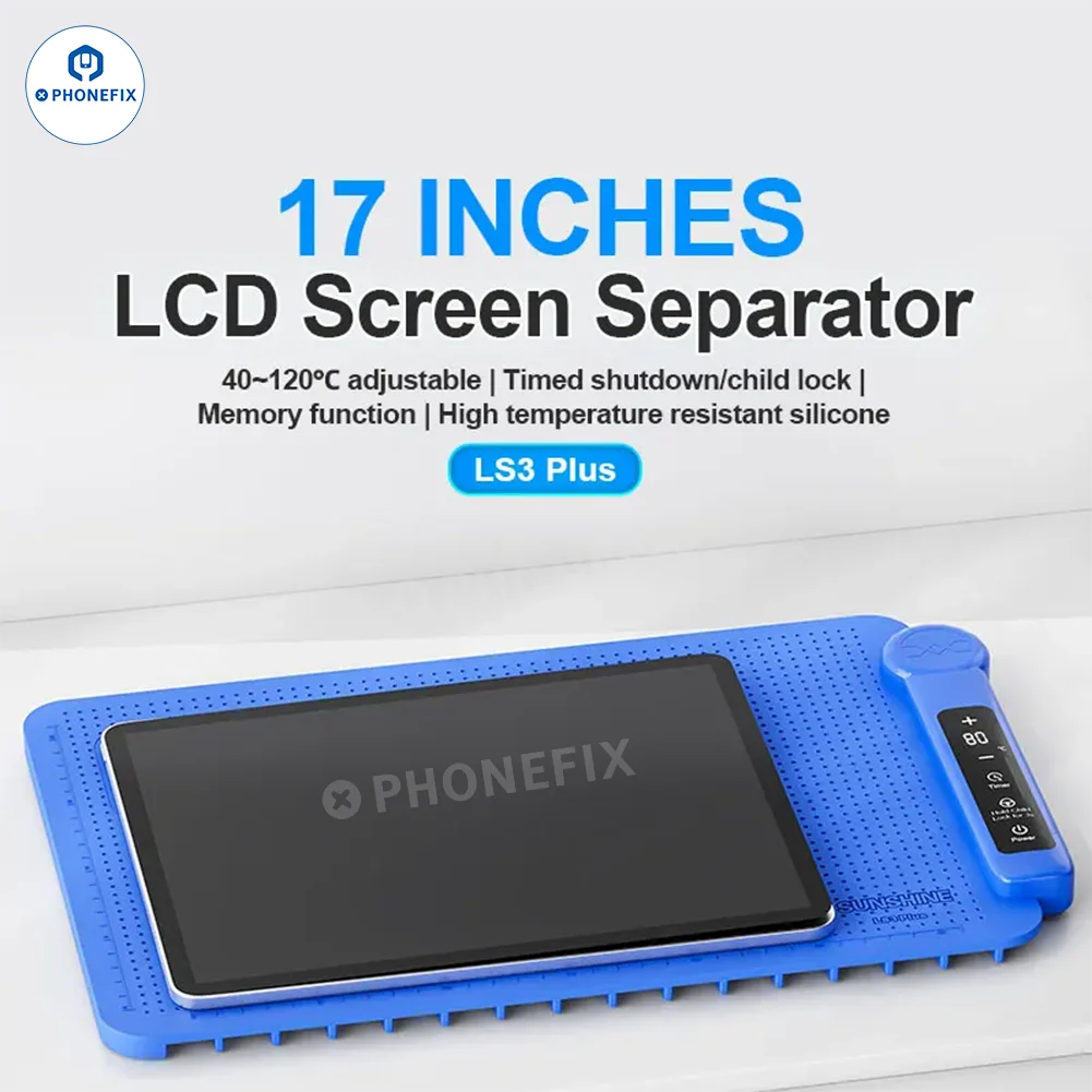 Sunshine LS3 Plus 17 дюймов 380x250 мм разделитель ЖК-экрана с отверстием для камеры для iPhone iPad удаление экрана мобильного телефона планшета
Sunshine LS3 Plus 17 дюймов 380x250 мм разделитель ЖК-экрана с отверстием для камеры для iPhone iPad удаление экрана мобильного телефона планшета