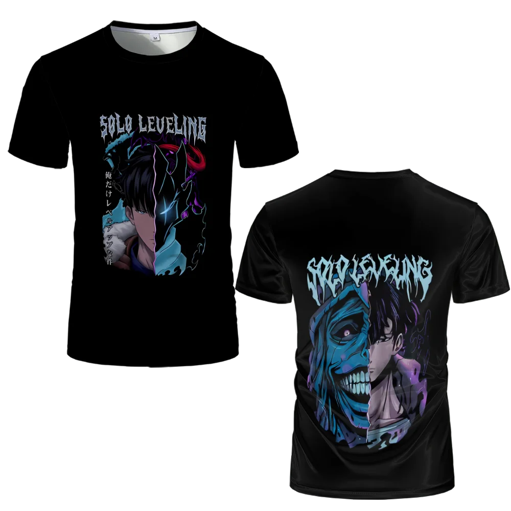 3D Anime Solo Leveling T Shirt Sung Jinwoo Graphic Fashion Casual Y2k Tops Men Men And Women Harajuku Short Sleeve Streetwear
3D Anime Solo Leveling T Shirt Sung Jinwoo Graphic Fashion Casual Y2k Tops Men Men And Women Harajuku Short Sleeve Streetwear