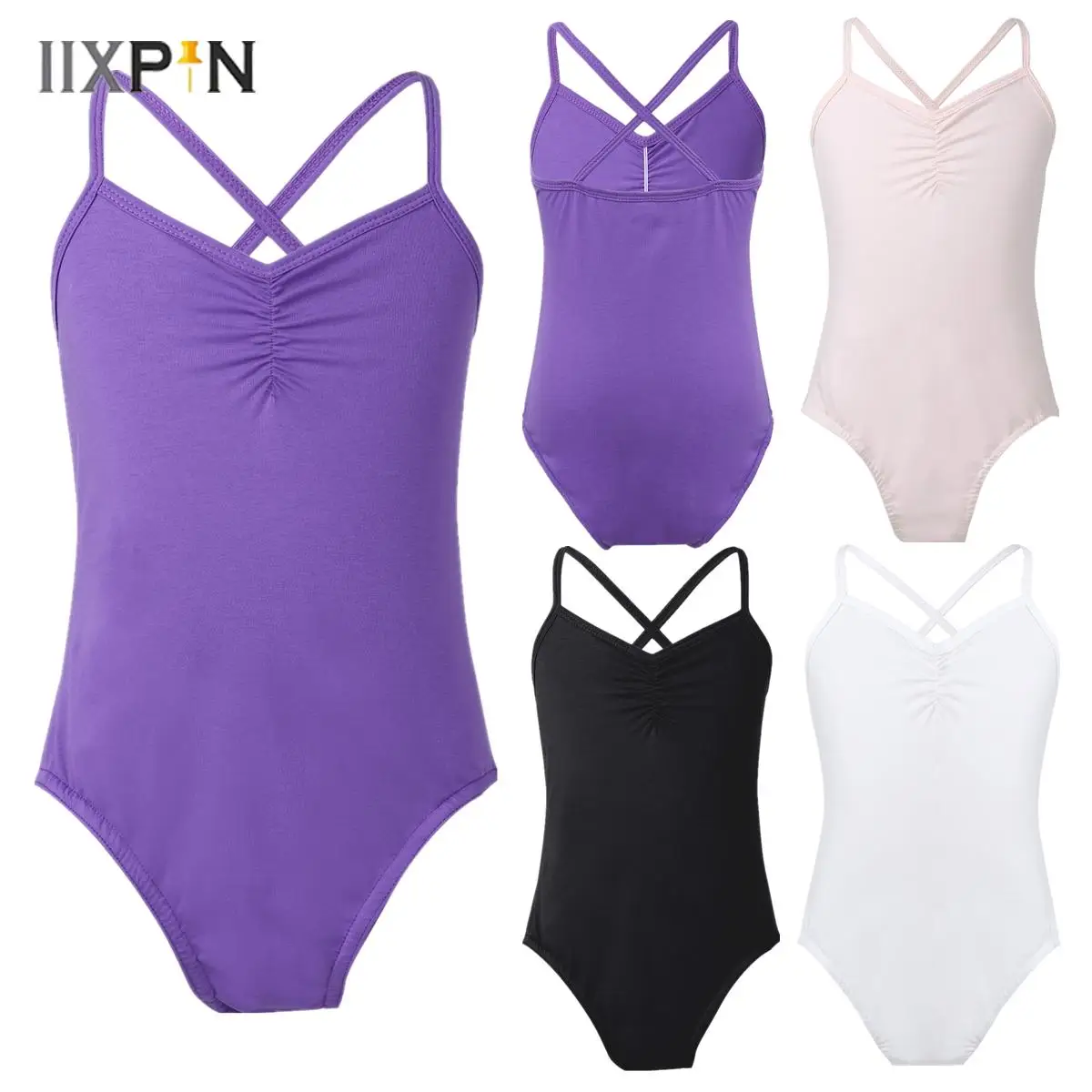 Kid Girls Spaghetti Strap Criss Cross Ballet Dancer Leotard Gymnastic Classic Basic One Piece Athletic Bodysuit Teamwear Costume
Kid Girls Spaghetti Strap Criss Cross Ballet Dancer Leotard Gymnastic Classic Basic One Piece Athletic Bodysuit Teamwear Costume