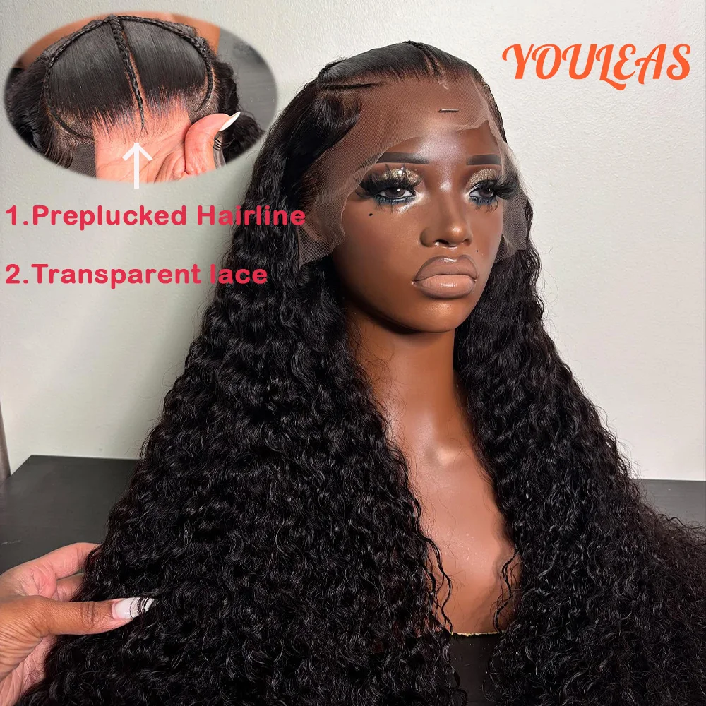 250% Density Brazilian Curly 13x4 Transparent Lace Frontal Glueless Wigs Human Hair Ready To Wear 30 inch 100% Human Hair Wigs
250% Density Brazilian Curly 13x4 Transparent Lace Frontal Glueless Wigs Human Hair Ready To Wear 30 inch 100% Human Hair Wigs
