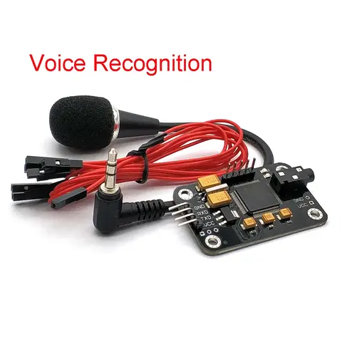 Speed Recognition Voice Recognition V3 Module Compatible Board for Arduino Support 80 Kinds of Voice High Accuracy Microphone