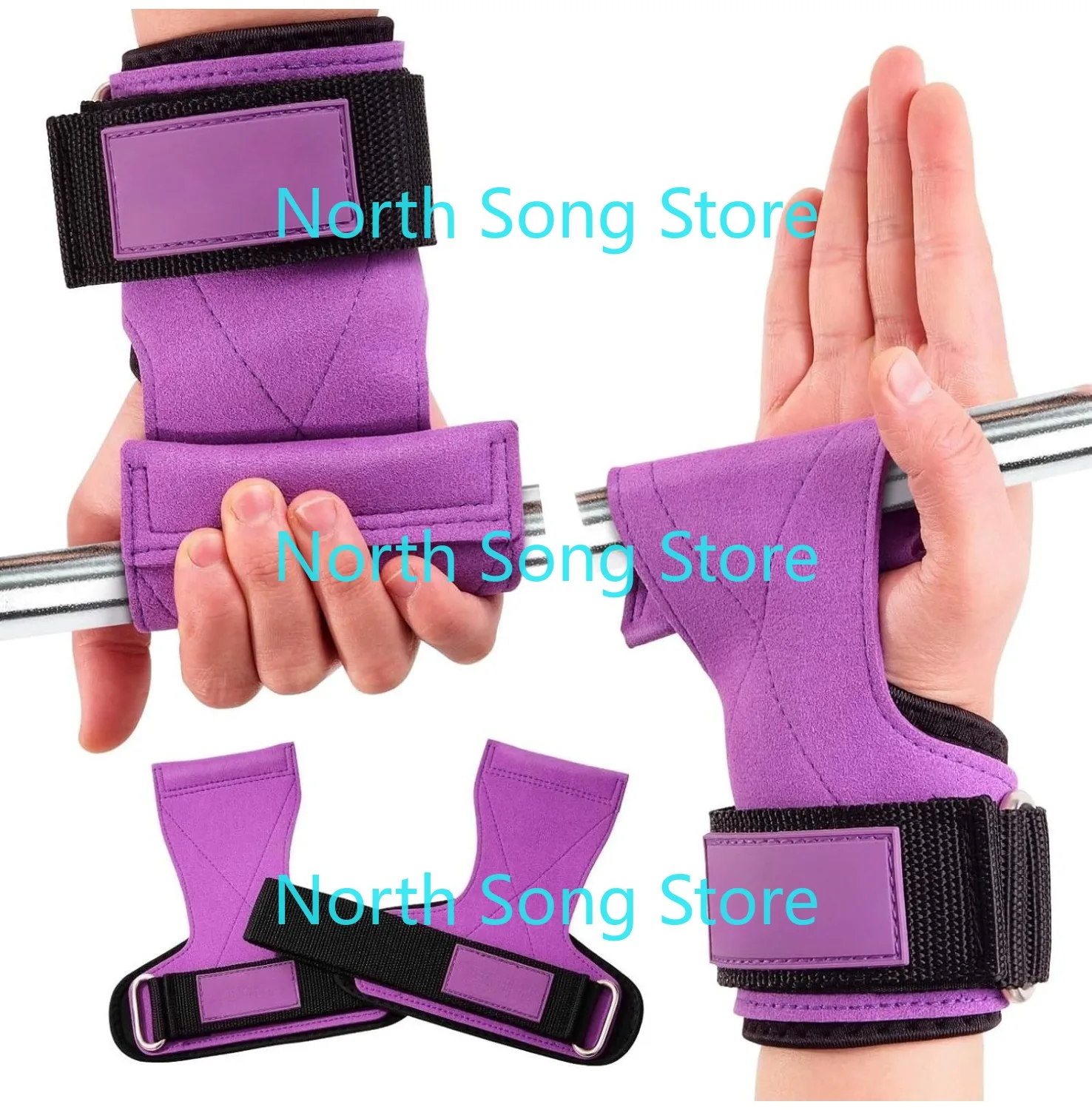 Wrist Straps for Weightlifting, Workout Wrist Wraps with Dual-Layer Microfiber Leather, Gym Lifting Straps for Deadlift
Wrist Straps for Weightlifting, Workout Wrist Wraps with Dual-Layer Microfiber Leather, Gym Lifting Straps for Deadlift