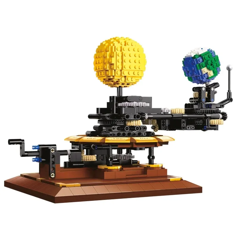 865pcs Solar System Building Blocks Movable Model Creative Technical MOC Assembly Bricks STEM Back to School Gift Adults Kids
865pcs Solar System Building Blocks Movable Model Creative Technical MOC Assembly Bricks STEM Back to School Gift Adults Kids