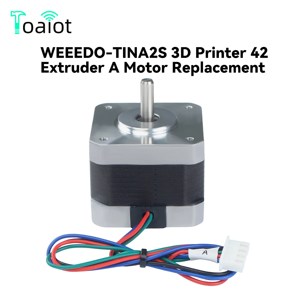 For WEEEDO-TINA2S 3D Printer 42 Z-Axis /A Motor Replacement High Quality And Low noise Z-Axis Motor For 3D Printer Accessories
For WEEEDO-TINA2S 3D Printer 42 Z-Axis /A Motor Replacement High Quality And Low noise Z-Axis Motor For 3D Printer Accessories