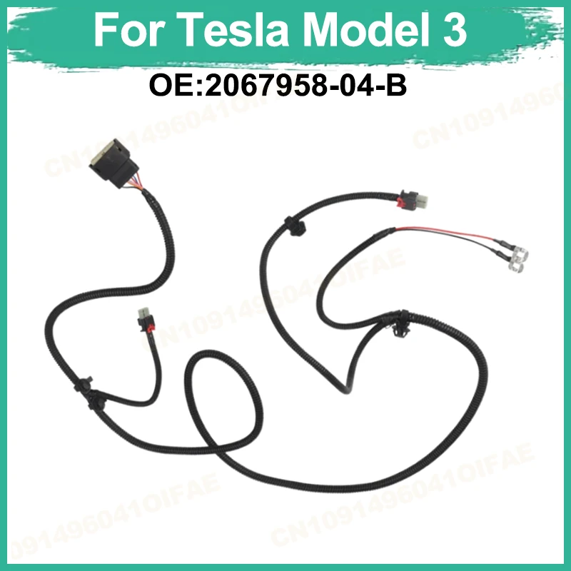 2067958-04-B для Tesla Model 3, жгут переднего бампера без обратного радарного интерфейса 206795804B 2017-2023, запасные части, 1 шт.
2067958-04-B для Tesla Model 3, жгут переднего бампера без обратного радарного интерфейса 206795804B 2017-2023, запасные части, 1 шт.