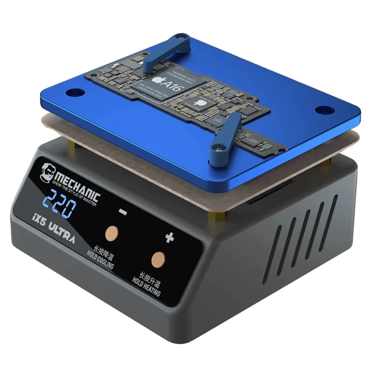 Mechanic IX5 Ultra Soldering Universal Preheating Platform Preheating Station For Phone Motherboard Repair Glue Removal Tools
Mechanic IX5 Ultra Soldering Universal Preheating Platform Preheating Station For Phone Motherboard Repair Glue Removal Tools