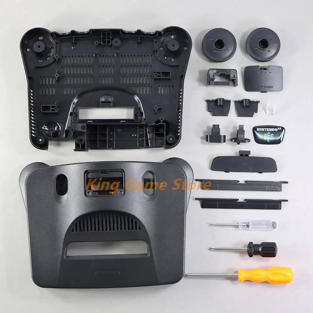 Replacement Plastic Housing Shell Cover For N64 Transparent Case With Screwdriver Buttons for Nintendo N64 Game Controller
Replacement Plastic Housing Shell Cover For N64 Transparent Case With Screwdriver Buttons for Nintendo N64 Game Controller
