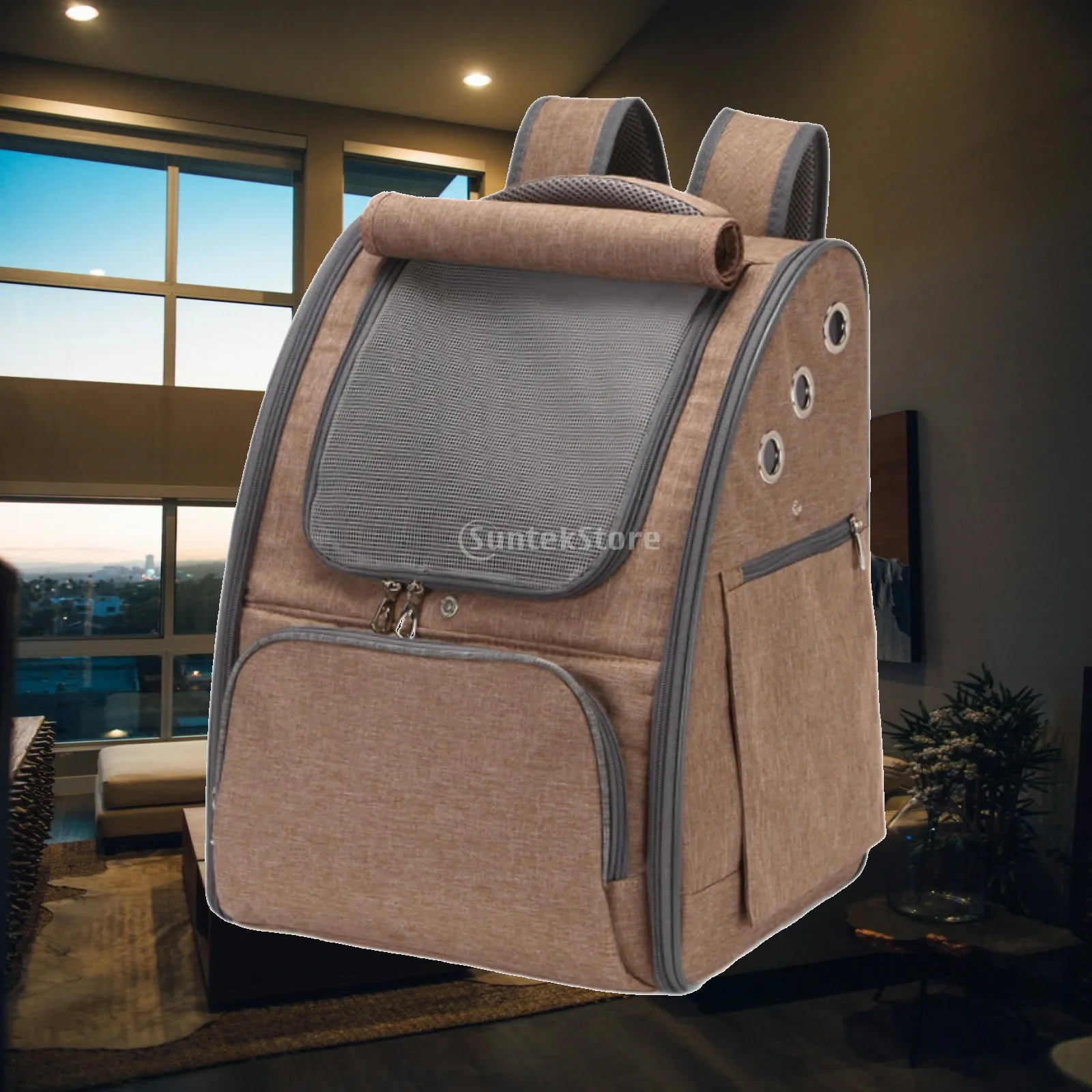 Backpack Kitty Rucksack Fashion with Handle Adjustable Shoulder Straps Puppy Pet Carrier Travel Bag for Camping Hiking Trekking
Backpack Kitty Rucksack Fashion with Handle Adjustable Shoulder Straps Puppy Pet Carrier Travel Bag for Camping Hiking Trekking