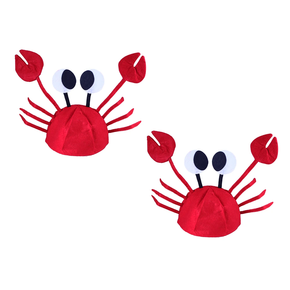 2 Pcs Crab Hat Halloween Hats for Adults Silly Kids Caps Men Outdoor Crazy Decoration Baby
2 Pcs Crab Hat Halloween Hats for Adults Silly Kids Caps Men Outdoor Crazy Decoration Baby