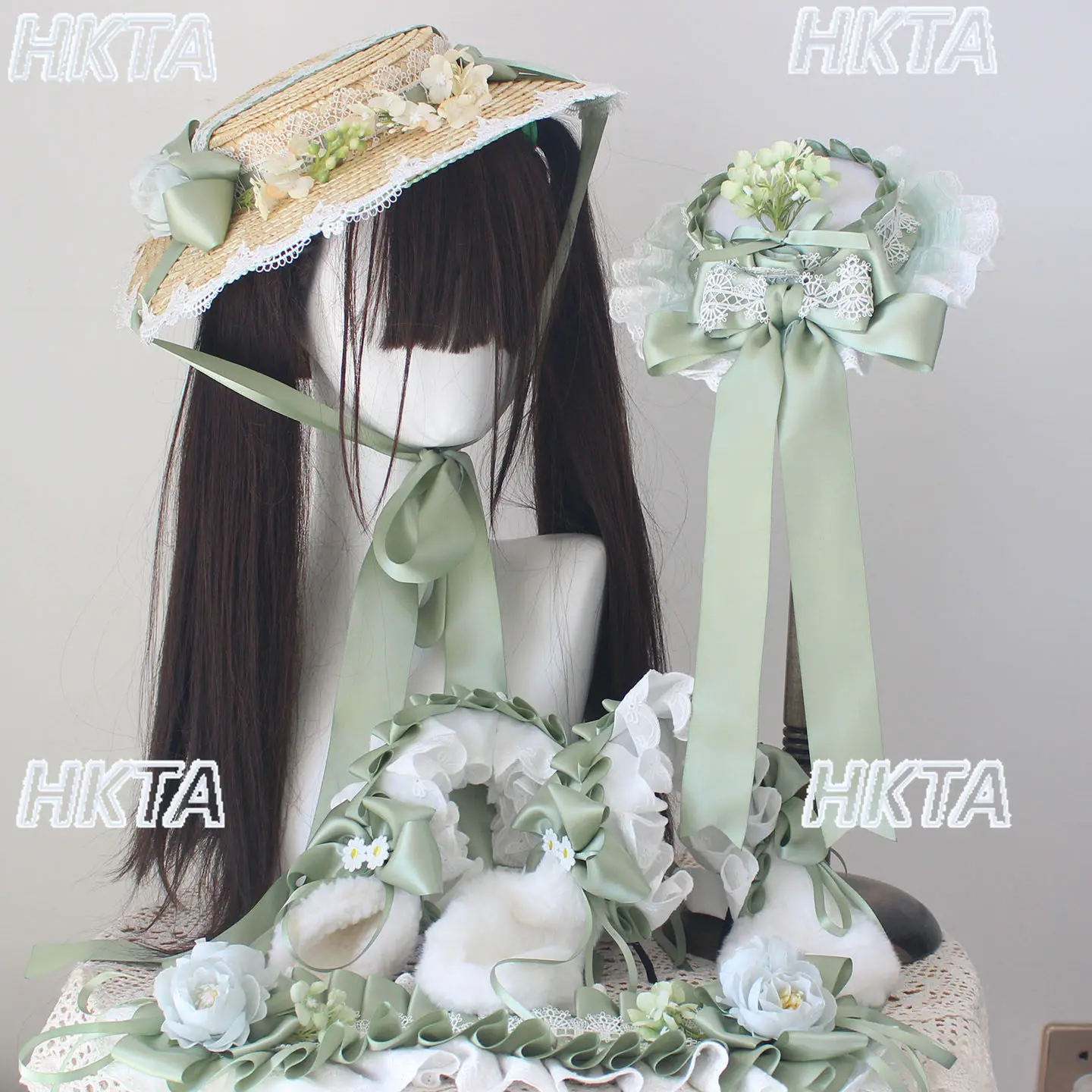 Japanese Fresh Sweet Lolita Bow Lace Satin Pleated Lolita Headpieces New Headwear Cute Cartoon Hair Clips Hair Accessories Women
Japanese Fresh Sweet Lolita Bow Lace Satin Pleated Lolita Headpieces New Headwear Cute Cartoon Hair Clips Hair Accessories Women