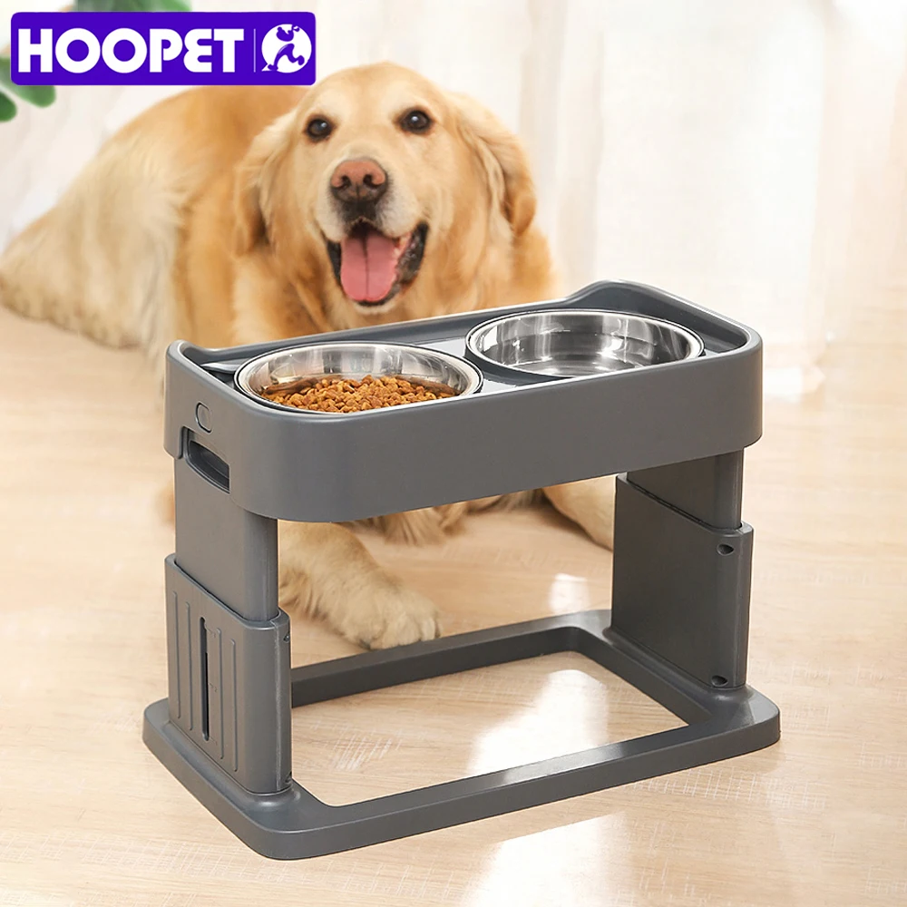 HOOPET Dog Bowl Food Bowl Large Dog Bowl Anti-overturning Neck Protection Double Bowl Golden Retriever Rice Bowl Drinking Water
HOOPET Dog Bowl Food Bowl Large Dog Bowl Anti-overturning Neck Protection Double Bowl Golden Retriever Rice Bowl Drinking Water