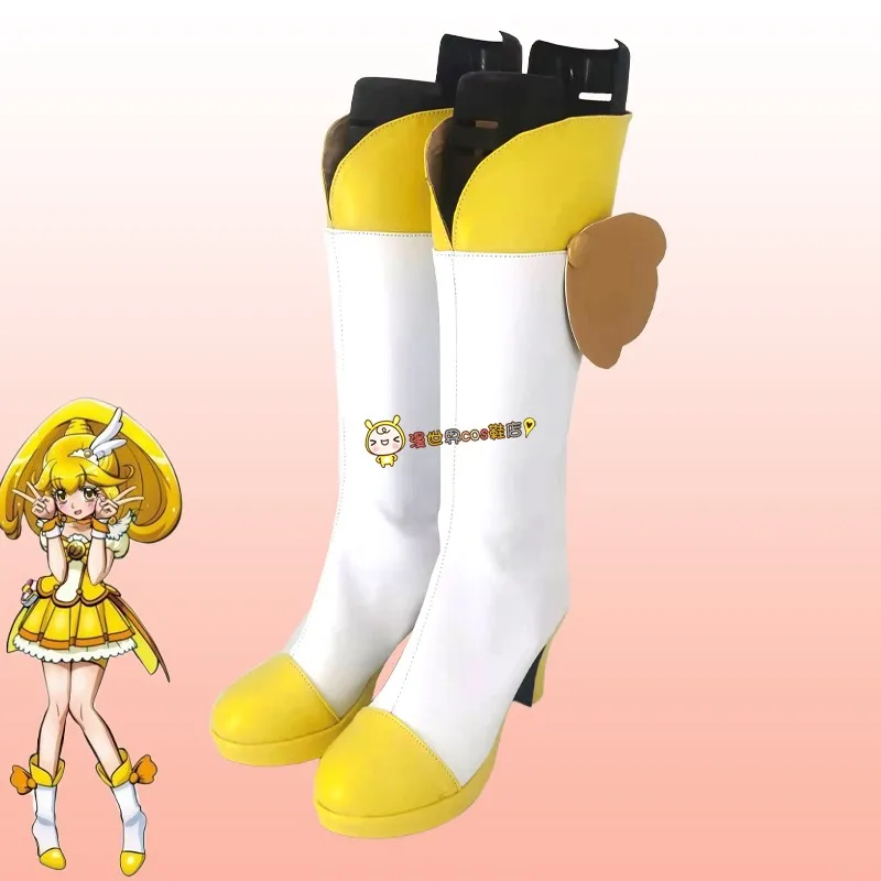 Halloween Smile PreCure! Glitter Force Kise Yayoi Glitter Peace Cure Peace Boots Cosplay Shoes
Halloween Smile PreCure! Glitter Force Kise Yayoi Glitter Peace Cure Peace Boots Cosplay Shoes