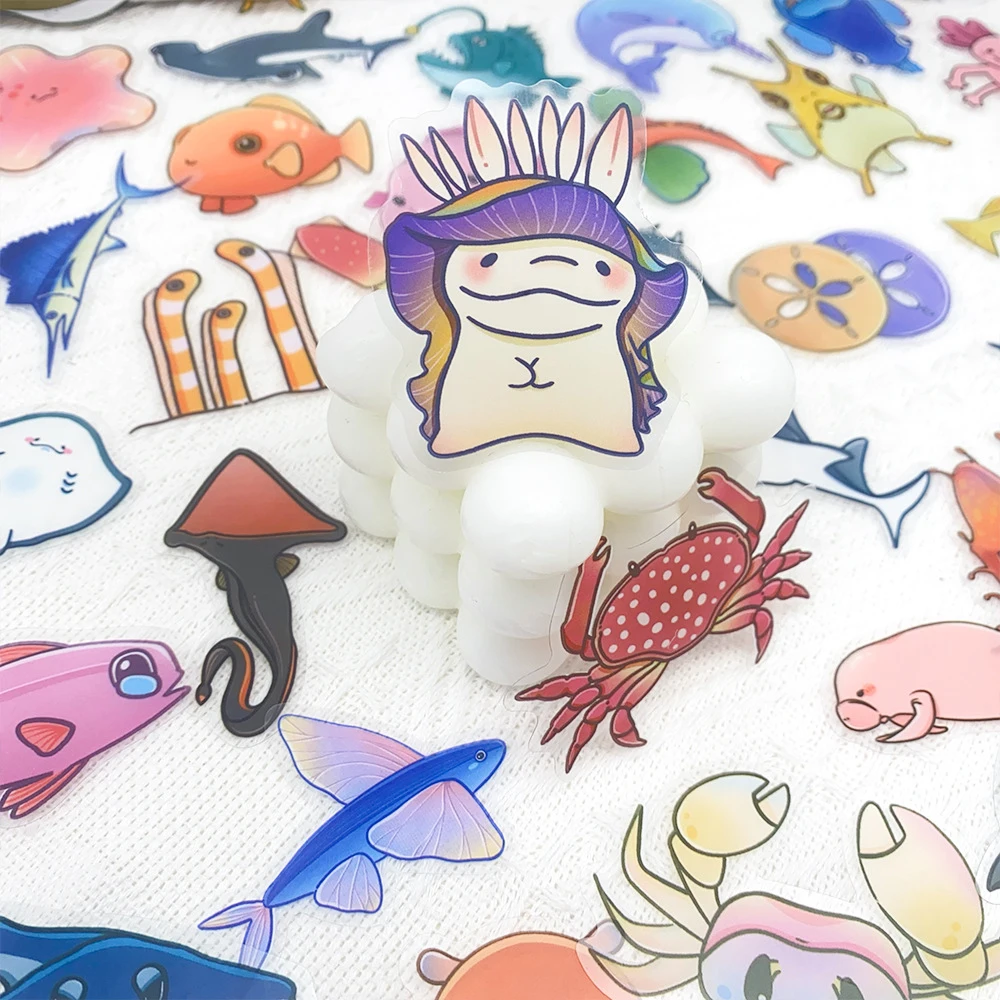 10/30/50pcs Funny Cute Marine Animals Stickers Cartoon Ins Style Decals DIY Stationery Phone Luggage Graffiti Sticker Kids Toy
10/30/50pcs Funny Cute Marine Animals Stickers Cartoon Ins Style Decals DIY Stationery Phone Luggage Graffiti Sticker Kids Toy