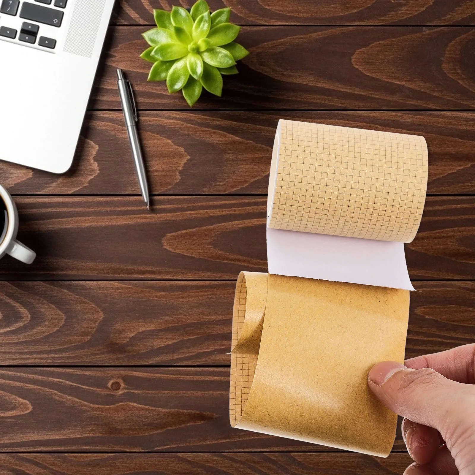 2 Rolls Vintage Kraft Paper Scrapbook Decorative Adhesive Tape For Journals Notebooks Diy Crafts Stationery Reusable
2 Rolls Vintage Kraft Paper Scrapbook Decorative Adhesive Tape For Journals Notebooks Diy Crafts Stationery Reusable