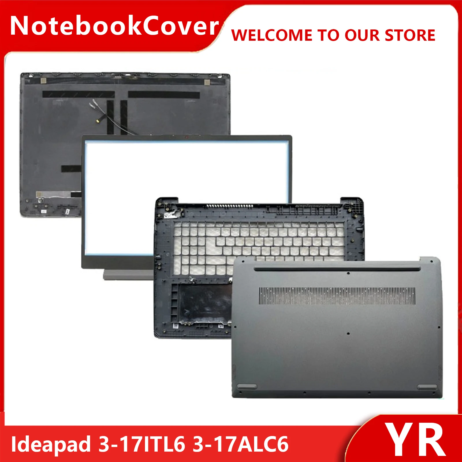 For Ideapad 3-17ITL6 3-17ALC6 3-17ADA6 LCD Back Cover Frame Bezel Palm Rest Bottom Shell Laptop Upper Lower Case
For Ideapad 3-17ITL6 3-17ALC6 3-17ADA6 LCD Back Cover Frame Bezel Palm Rest Bottom Shell Laptop Upper Lower Case