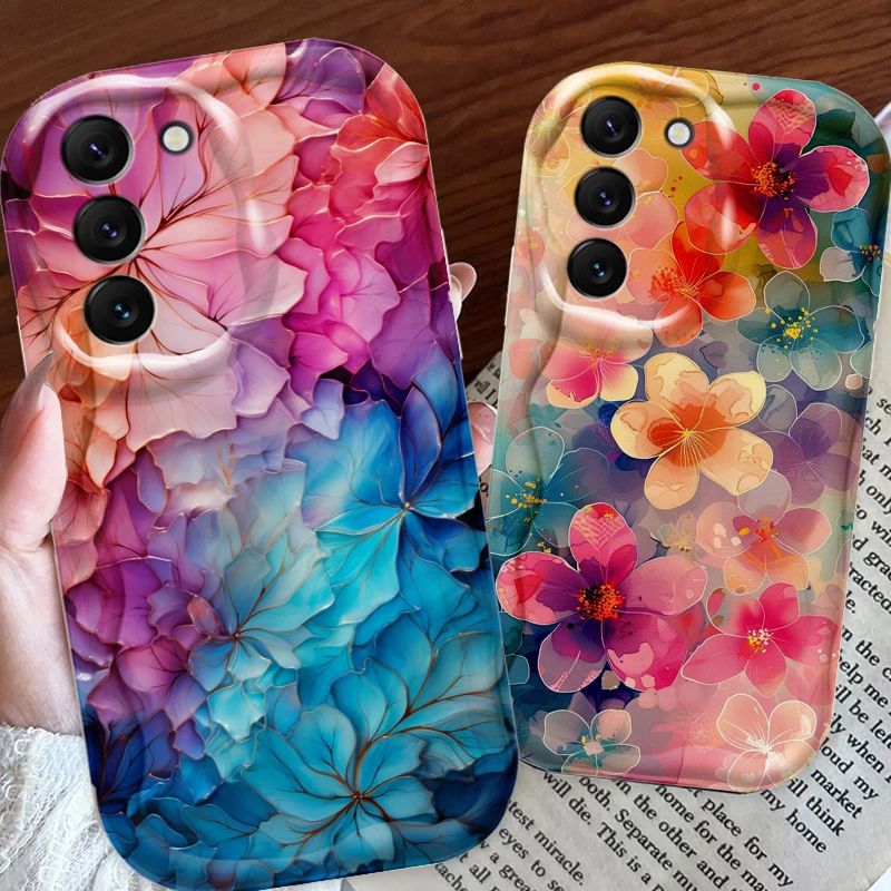 Flower Luxury Beautiful Art For Samsung S24 S23 S21 S20 Ultra Plus FE A73 A72 A71 A51 A31 A05S A05 A04 5G Wave Oil Cover
Flower Luxury Beautiful Art For Samsung S24 S23 S21 S20 Ultra Plus FE A73 A72 A71 A51 A31 A05S A05 A04 5G Wave Oil Cover