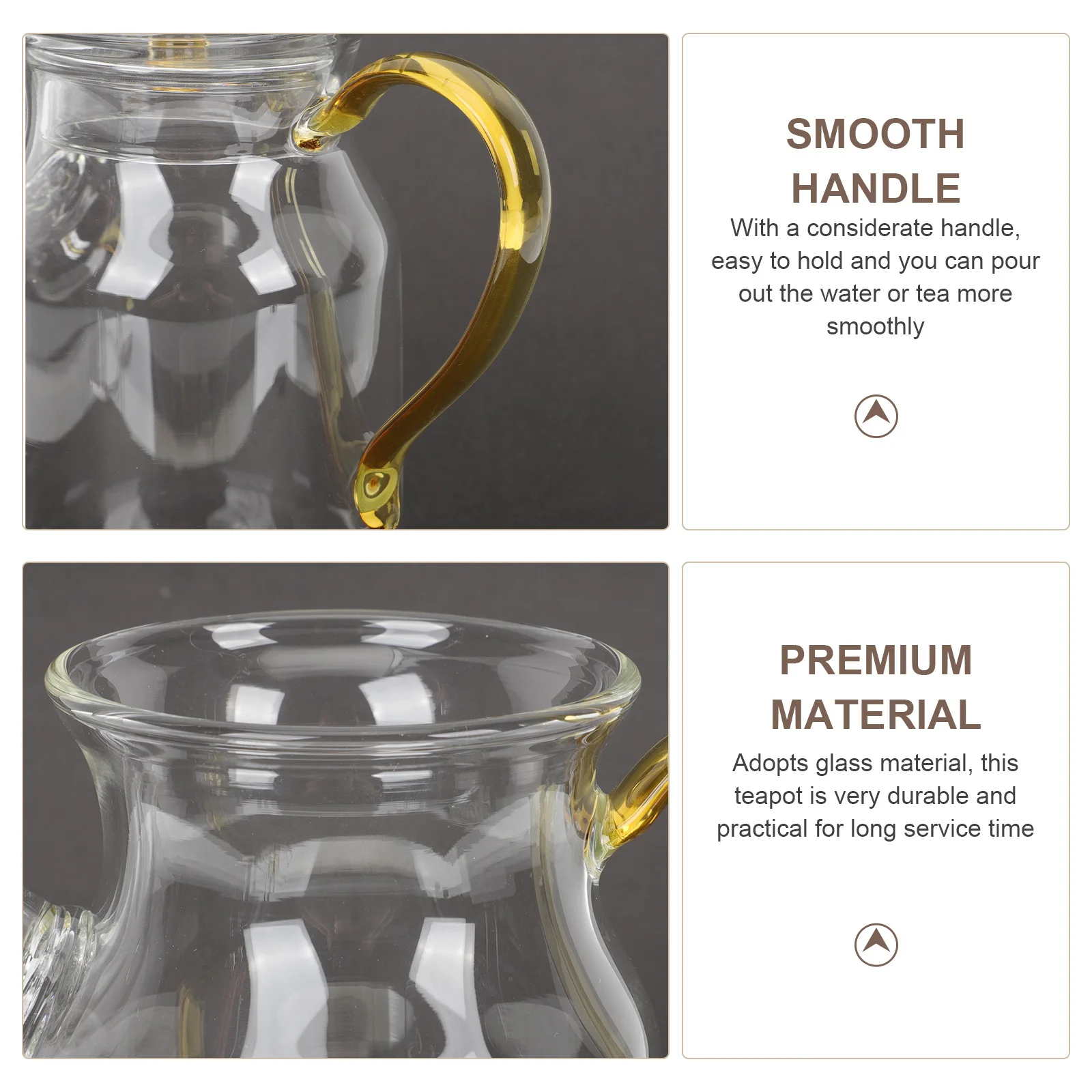 Large Borosilicate Clear Glass Teapot Loose Leaf Kettle Water Pitcher Teapots for
Large Borosilicate Clear Glass Teapot Loose Leaf Kettle Water Pitcher Teapots for