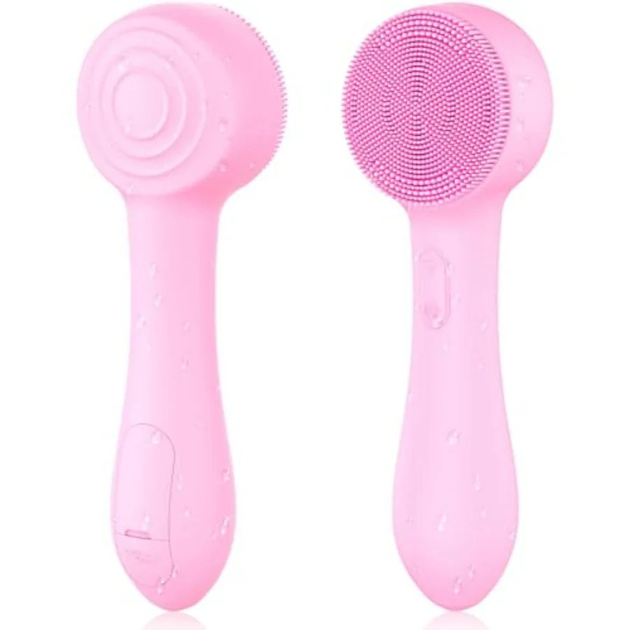 Facial Cleansing Brush Silicone Face Scrubber Waterproof Rechargeable Exfoliator Massage Device for Men and Women, Deep Pore Cl
Facial Cleansing Brush Silicone Face Scrubber Waterproof Rechargeable Exfoliator Massage Device for Men and Women, Deep Pore Cl