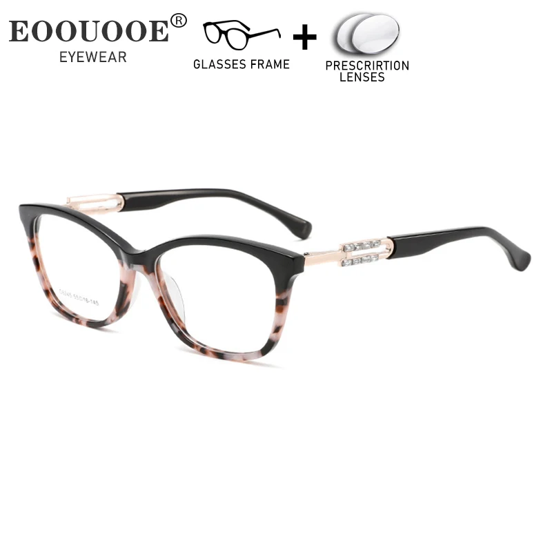 Acetate Cat Eyeglasses Spring Women Prescription Glasses Myopia Hyperopia Progressive Lenses Reading Optical Filter Blue Light
Acetate Cat Eyeglasses Spring Women Prescription Glasses Myopia Hyperopia Progressive Lenses Reading Optical Filter Blue Light