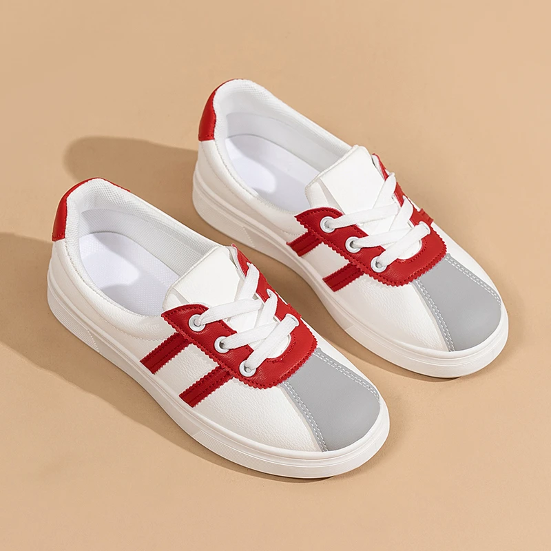 Модная брендовая повседневная обувь, женская удобная женская вулканизированная обувь на плоской подошве, дышащая обувь на шнуровке, женские zapatos de mujer
Модная брендовая повседневная обувь, женская удобная женская вулканизированная обувь на плоской подошве, дышащая обувь на шнуровке, женские zapatos de mujer